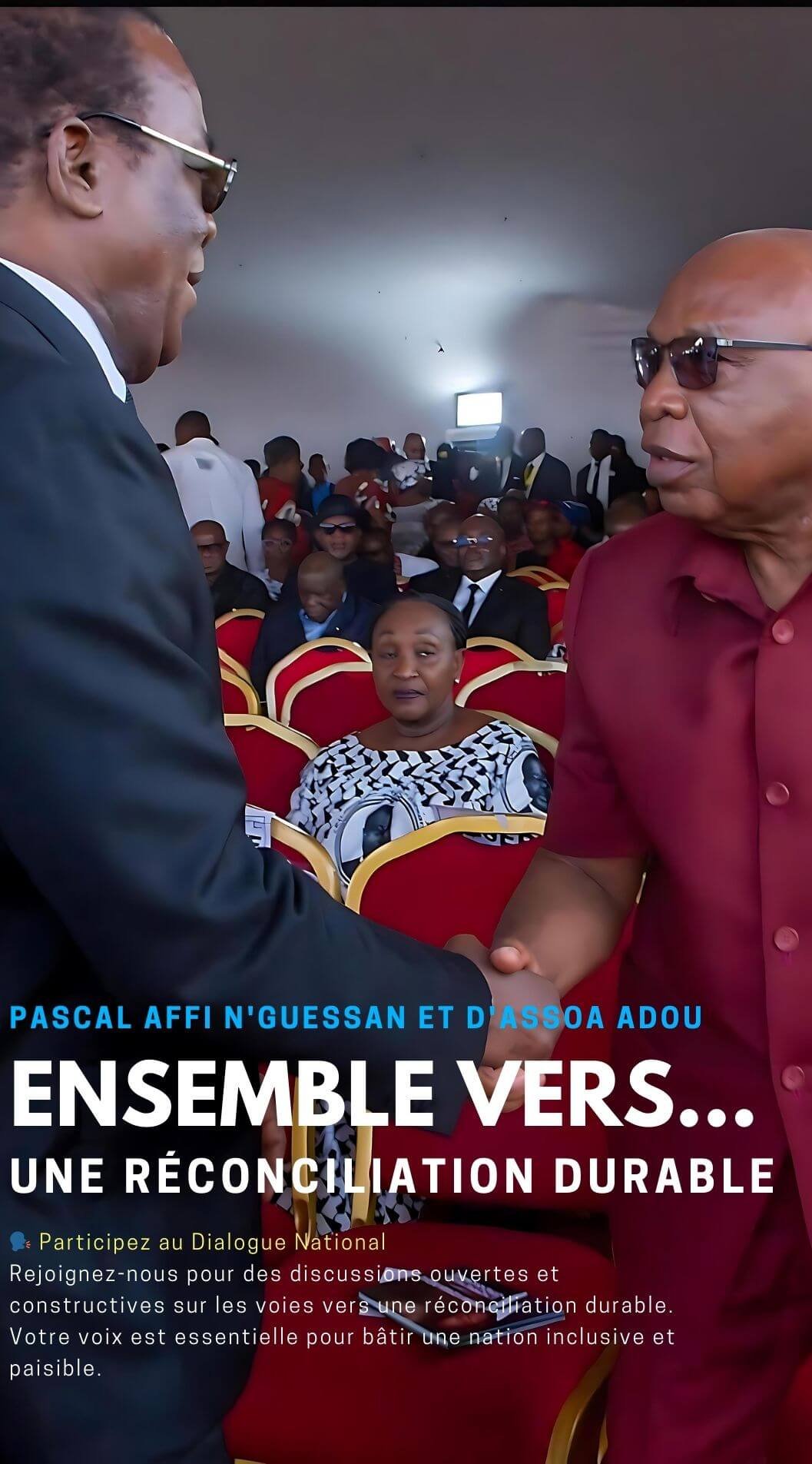 Ensemble, construisons un avenir meilleur pour la Côte d'Ivoire avec Pascal Affi N'Guessan. Rejoignez-nous dans cette mission pour une nation prospère et unie.